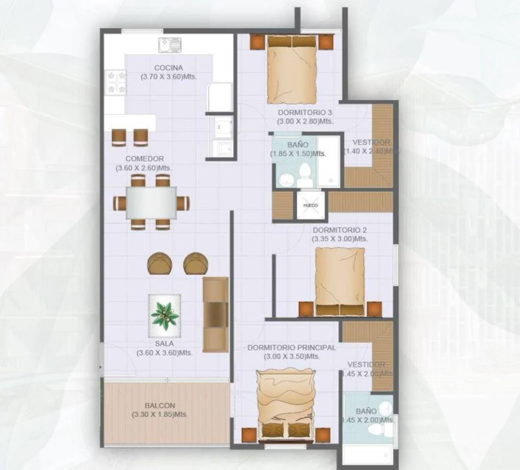 Jarabacoa: apartment 1 bed · 50 m² for sale - 5