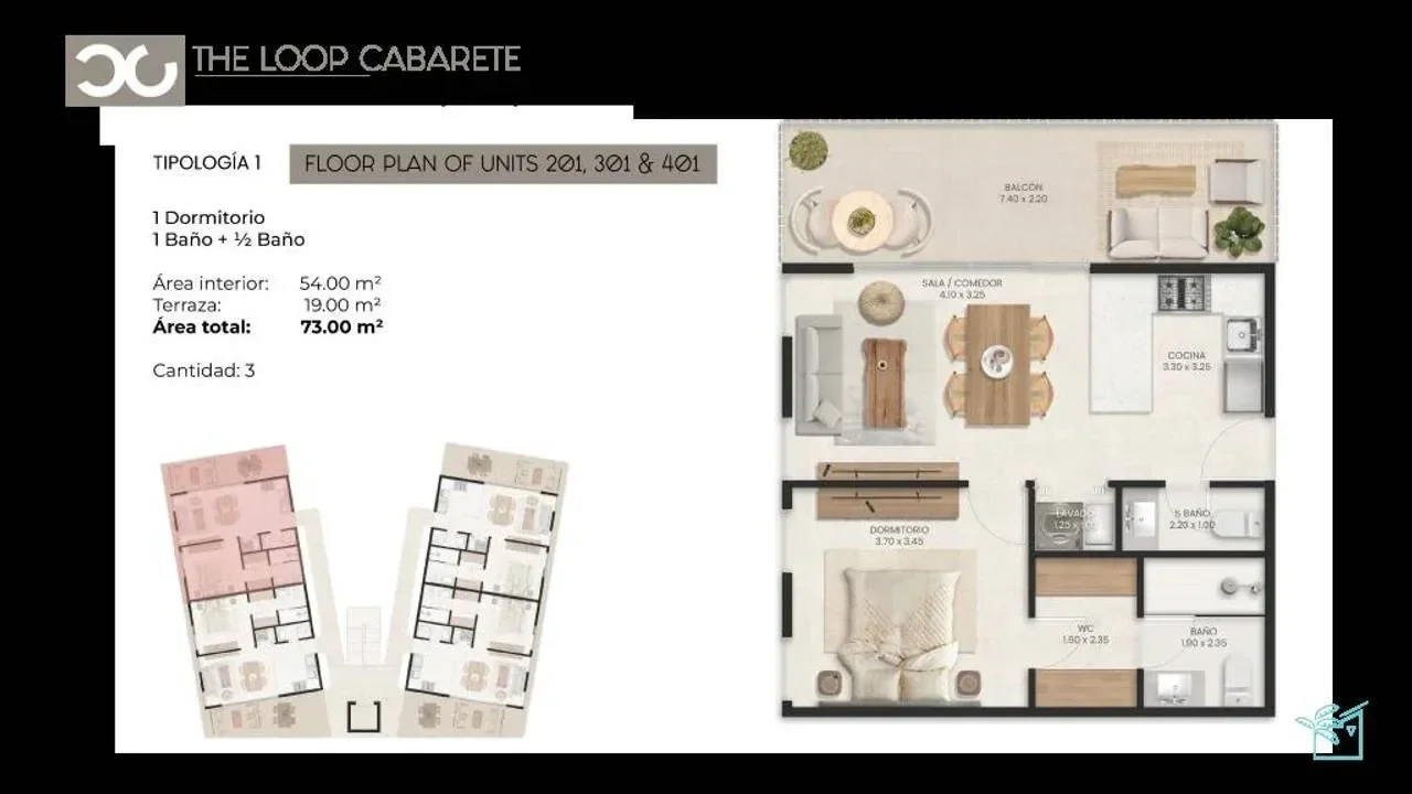 Apartamento en Playa Punta Popy en venta