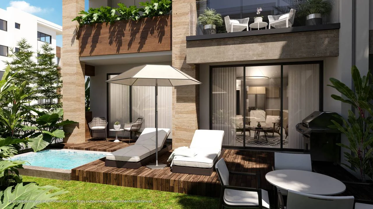 Apartment in Boulevard Turístico del Este, 63 m² for sale - 3
