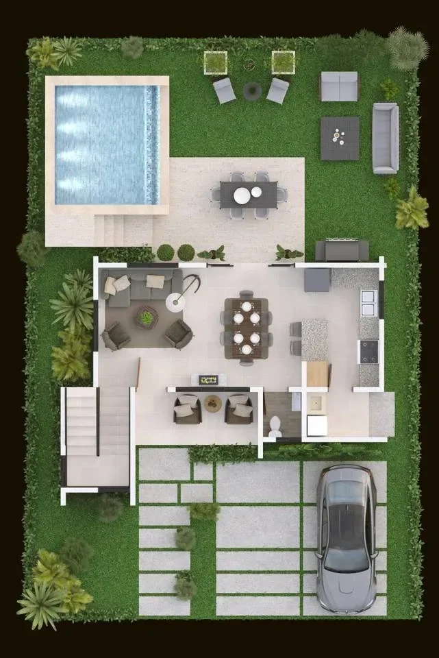 Villa en venta — Primaveral, Bavaro (2 hab.) - 3