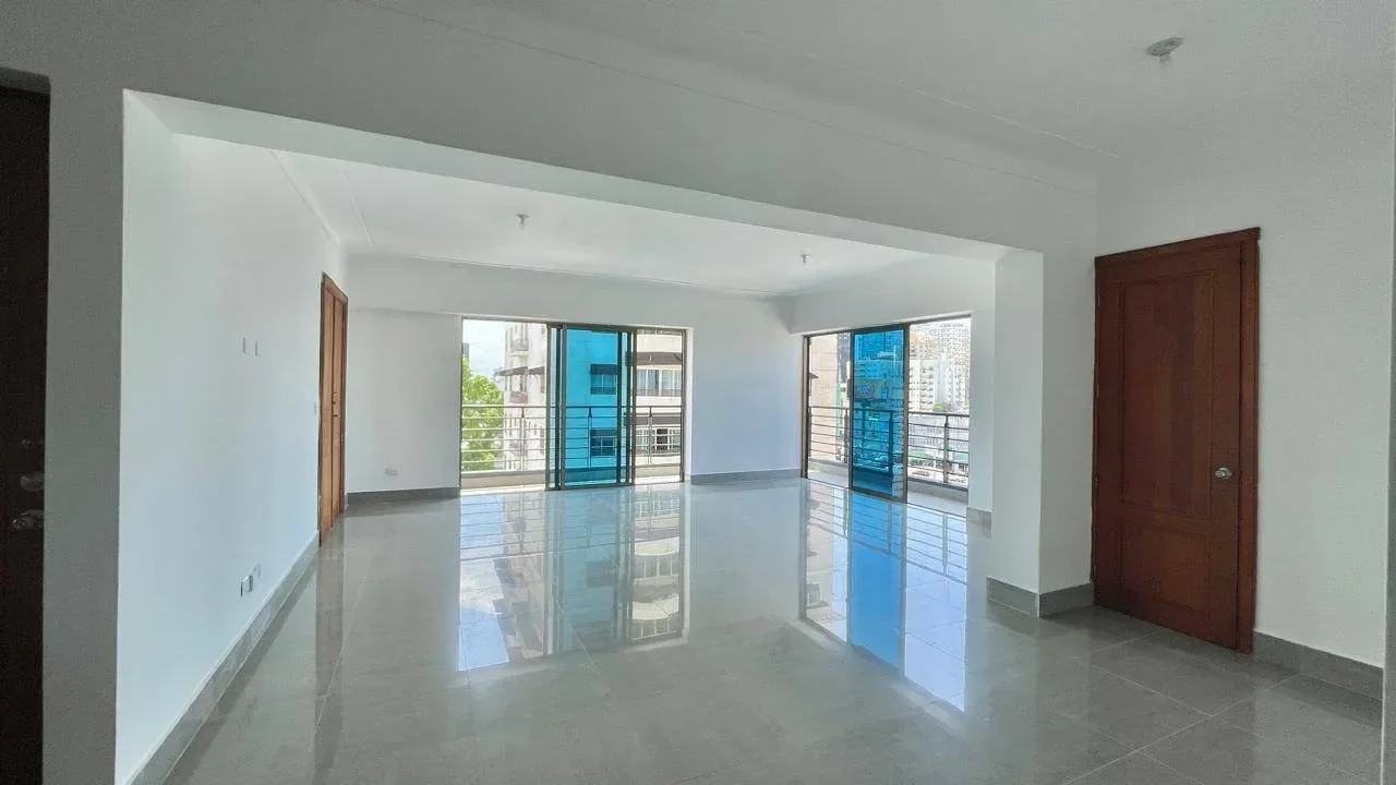 Ensanche Naco: apartamento 3 hab. · 200 m² en alquiler - 3