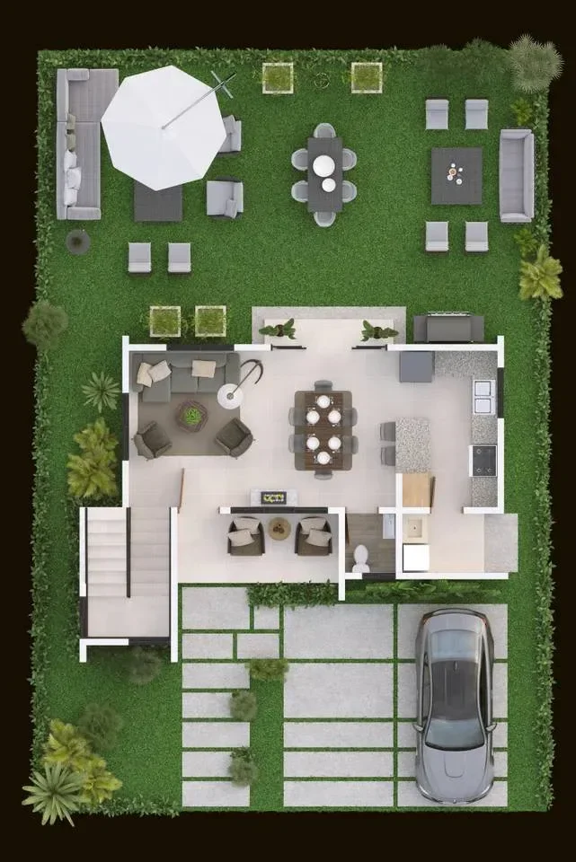 Villa en venta — Primaveral, Bavaro (2 hab.) - 4