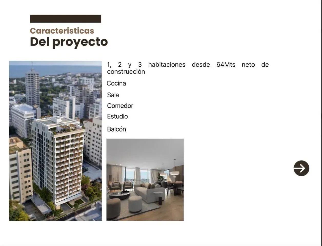 Apartamento de 1 habitaciones en venta en La Esperilla, Distrito Nacional