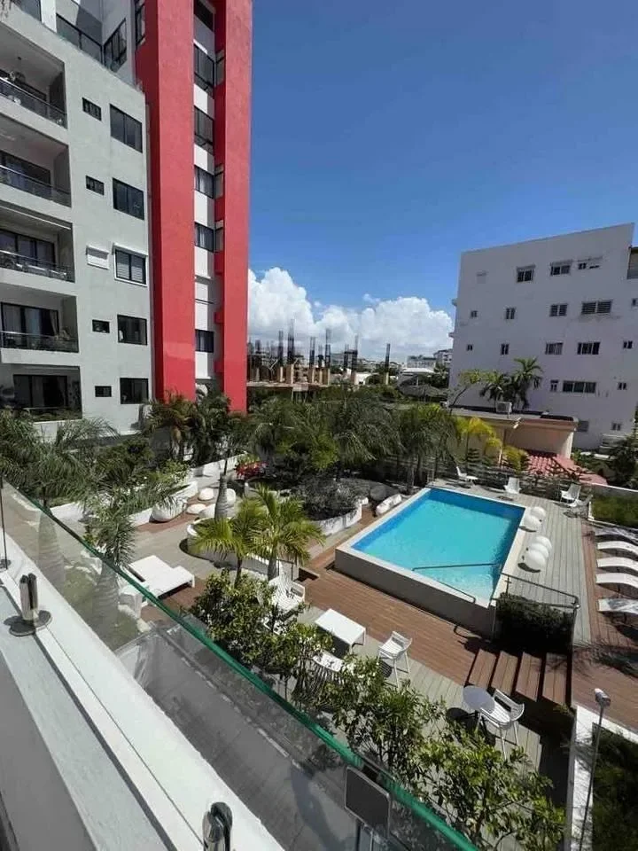 Apartamento en alquiler — Los Cacicazgos, Distrito Nacional (1 hab.)
