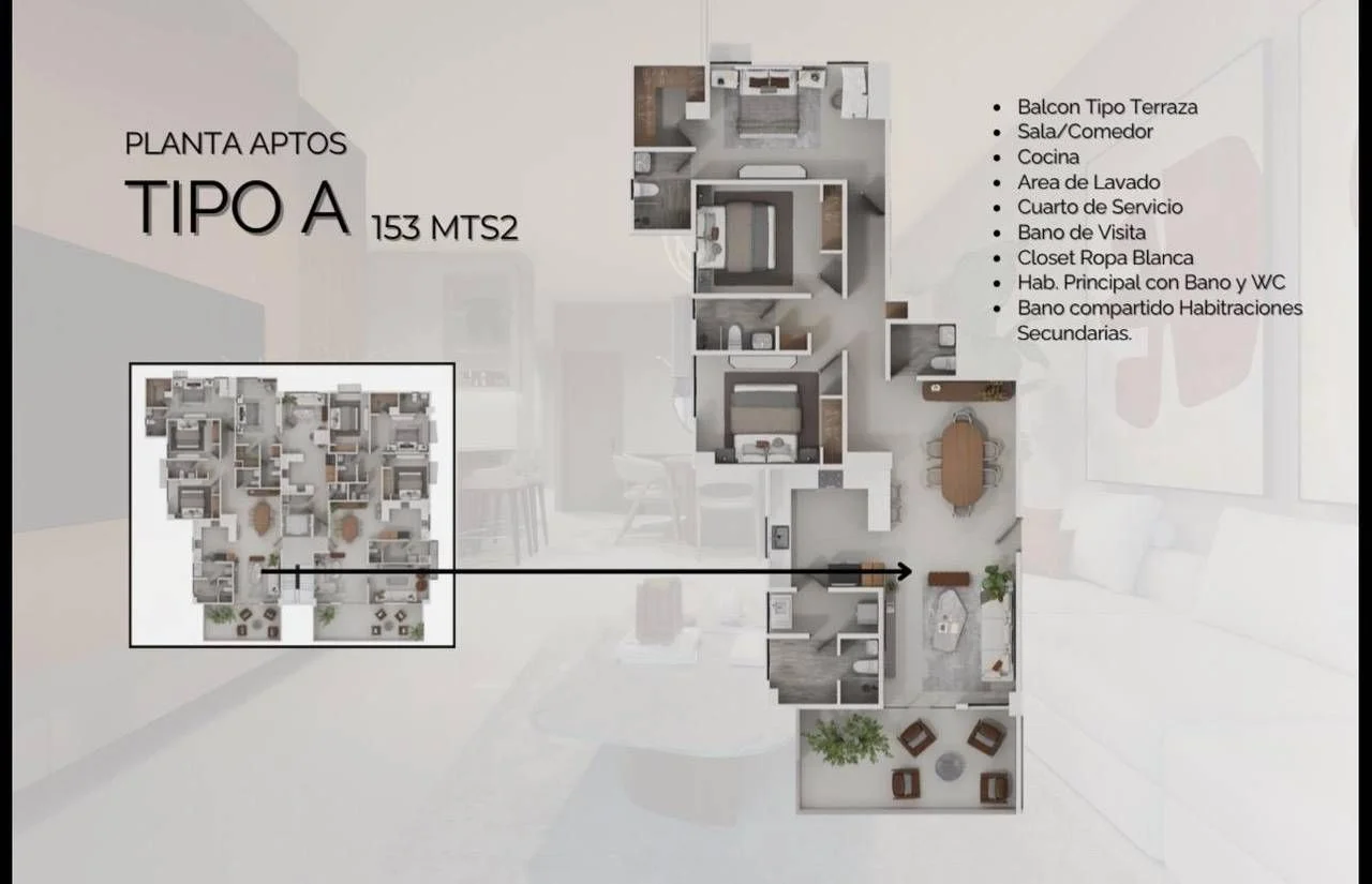 Apartamento en alquiler en Mirador Norte, Santo Domingo D.N. - 5