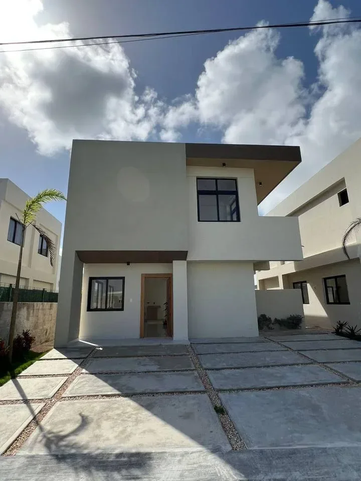 Villa en Residencial Bávaro-Punta Cana, 160 m² en venta