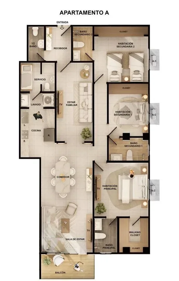 Venta: apartamento en Gazcue, Distrito Nacional - 5